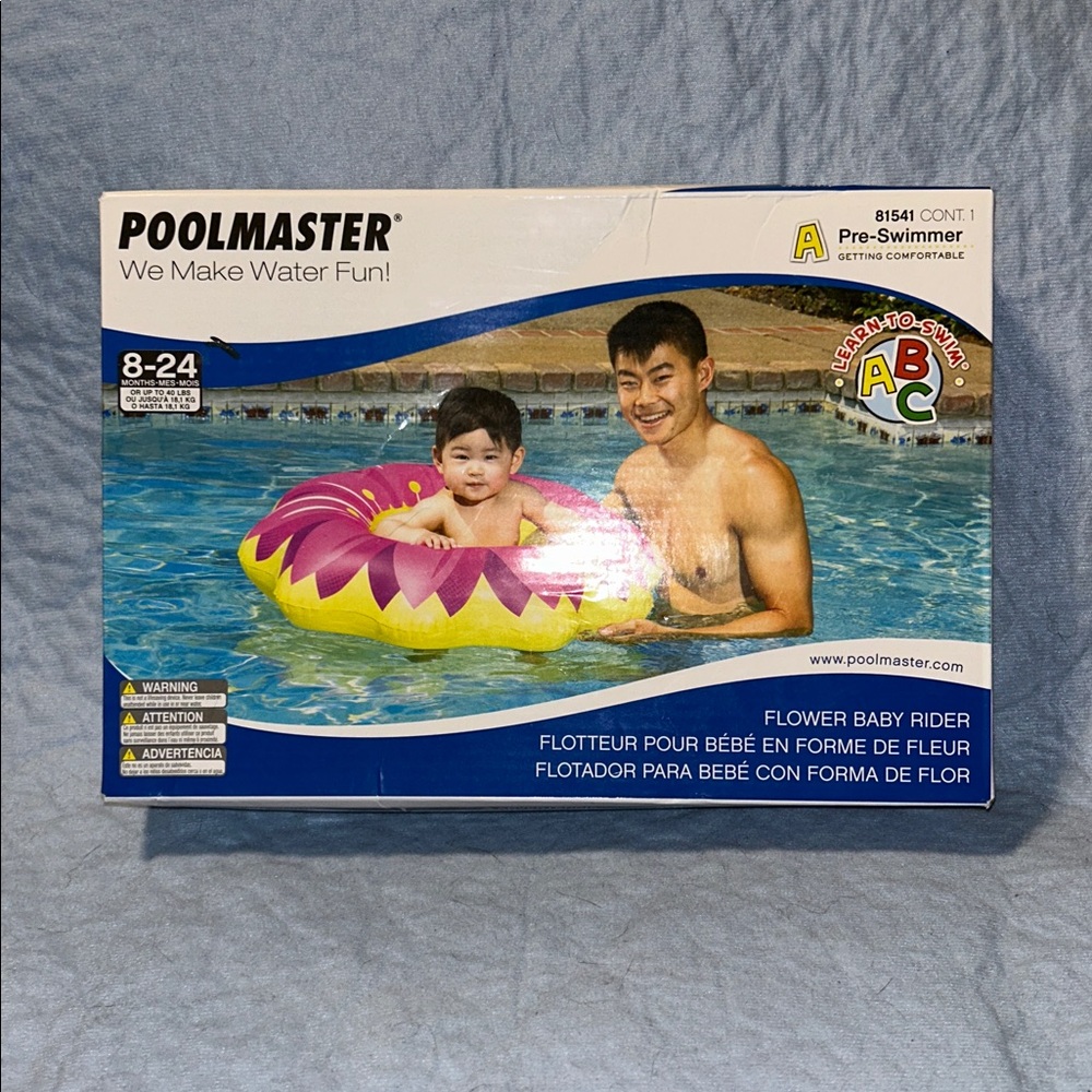 Poolmaster Flower Baby Rider 8/24 Months - Picture 4 of 11